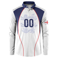 Custom England 2026 World Football Button Sweatshirt Come On Three Lions