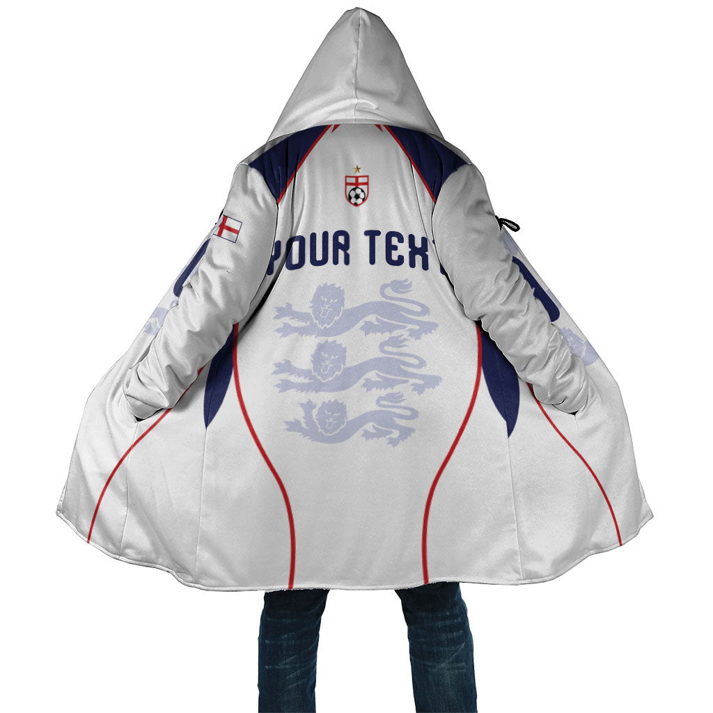 Custom England 2026 World Football Cloak Come On Three Lions