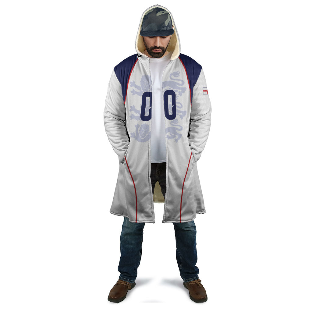 Custom England 2026 World Football Cloak Come On Three Lions