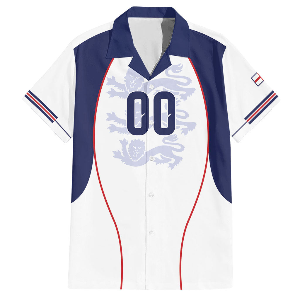 Custom England 2026 World Football Hawaiian Shirt Come On Three Lions
