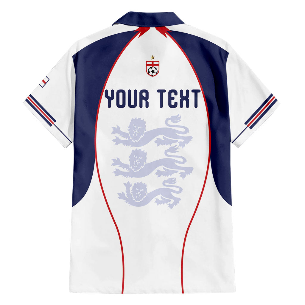 Custom England 2026 World Football Hawaiian Shirt Come On Three Lions