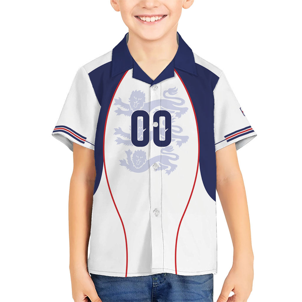 Custom England 2026 World Football Hawaiian Shirt Come On Three Lions