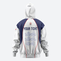 Custom England 2026 World Football Hoodie Come On Three Lions