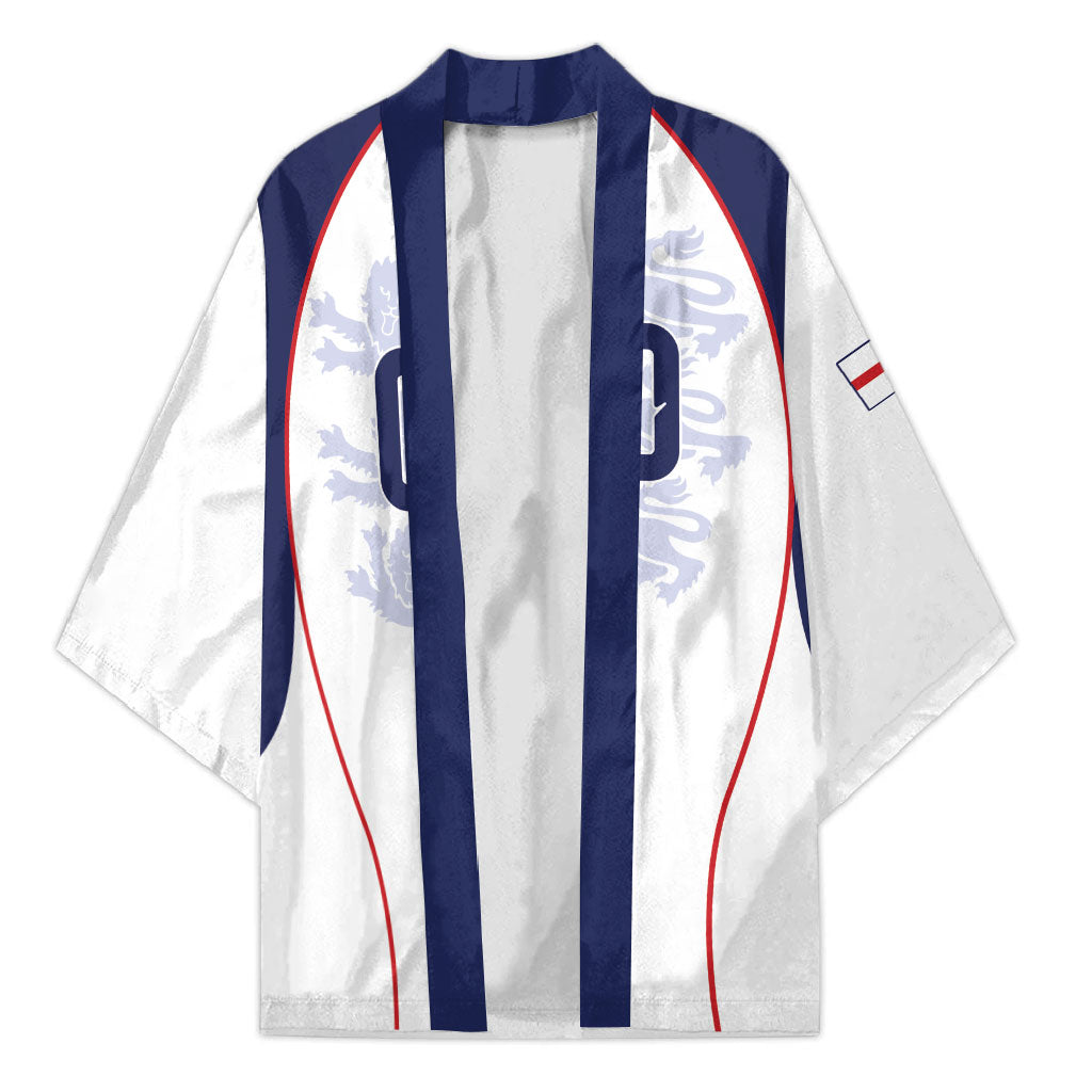 Custom England 2026 World Football Kimono Come On Three Lions
