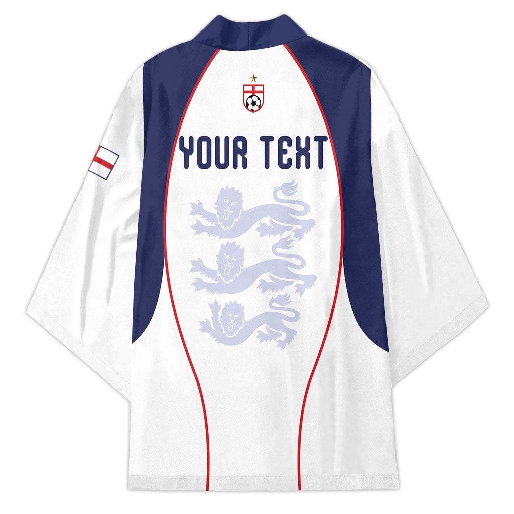 Custom England 2026 World Football Kimono Come On Three Lions