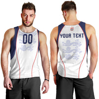 Custom England 2026 World Football Men Tank Top Come On Three Lions