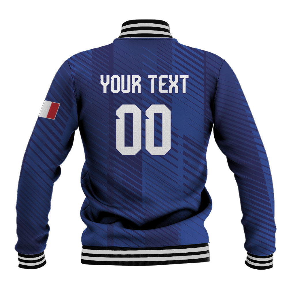 Custom France 2026 World Football Baseball Jacket Les Bleus Go 3rd Champions