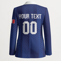 Custom France 2026 World Football Blazer Les Bleus Go 3rd Champions