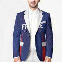 Custom France 2026 World Football Blazer Les Bleus Go 3rd Champions