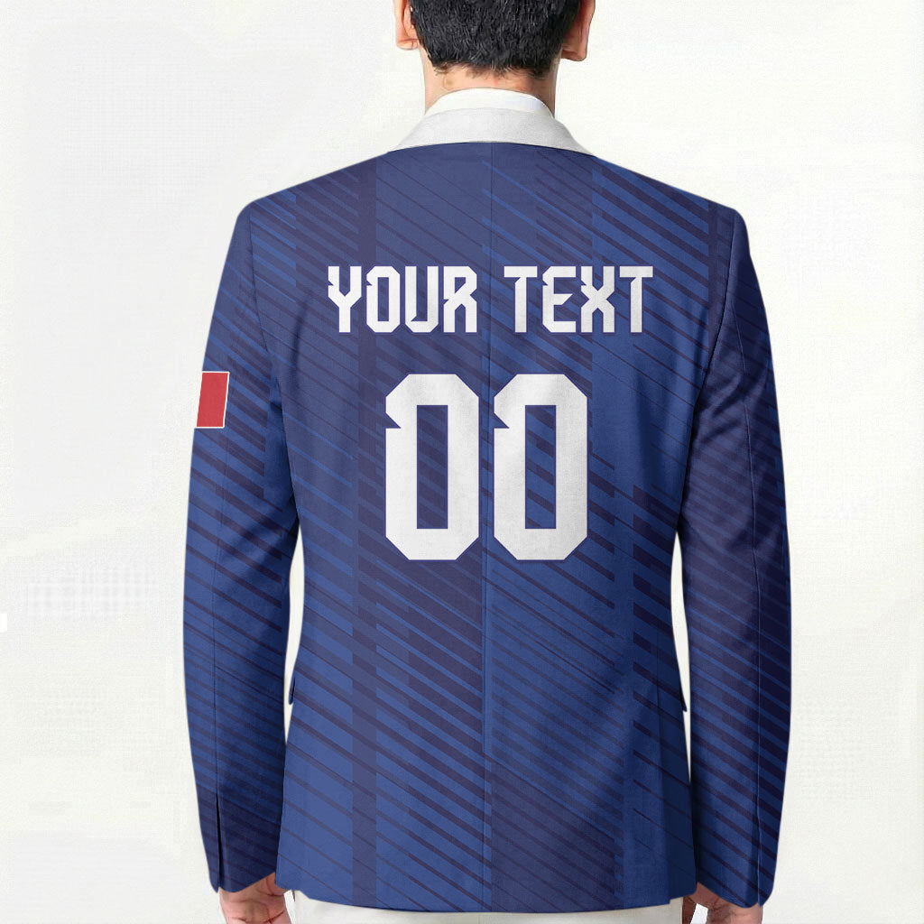 Custom France 2026 World Football Blazer Les Bleus Go 3rd Champions