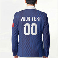 Custom France 2026 World Football Blazer Les Bleus Go 3rd Champions