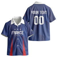 Custom France 2026 World Football Kid Hawaiian Shirt Les Bleus Go 3rd Champions LT01