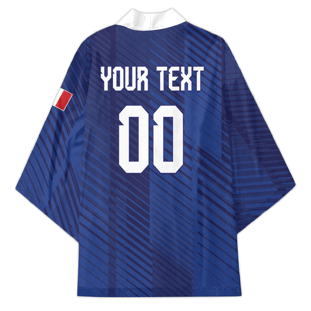 Custom France 2026 World Football Kimono Les Bleus Go 3rd Champions