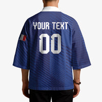 Custom France 2026 World Football Kimono Les Bleus Go 3rd Champions