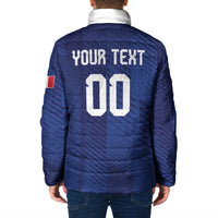 Custom France 2026 World Football Padded Jacket Les Bleus Go 3rd Champions