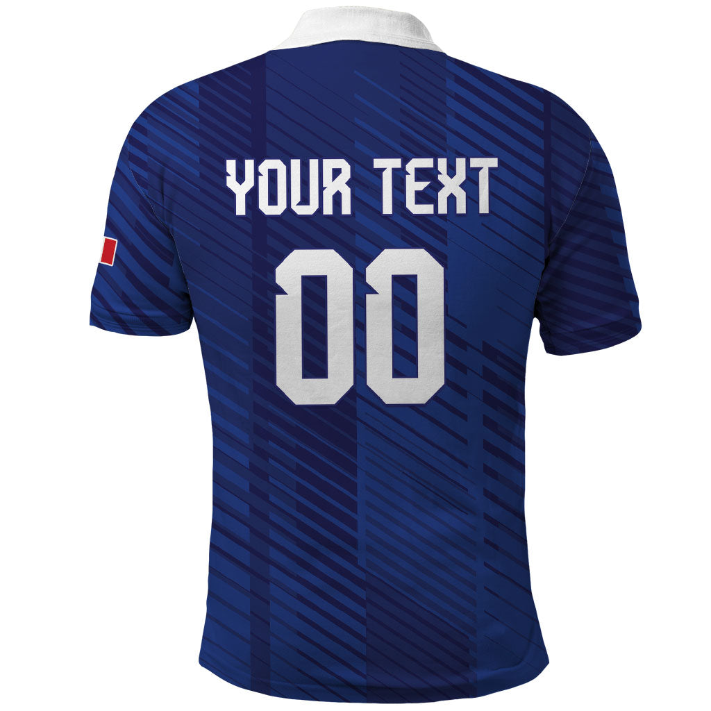Custom France 2026 World Football Polo Shirt Les Bleus Go 3rd Champions