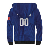 Custom France 2026 World Football Sherpa Hoodie Les Bleus Go 3rd Champions