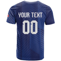 Custom France 2026 World Football T Shirt Les Bleus Go 3rd Champions