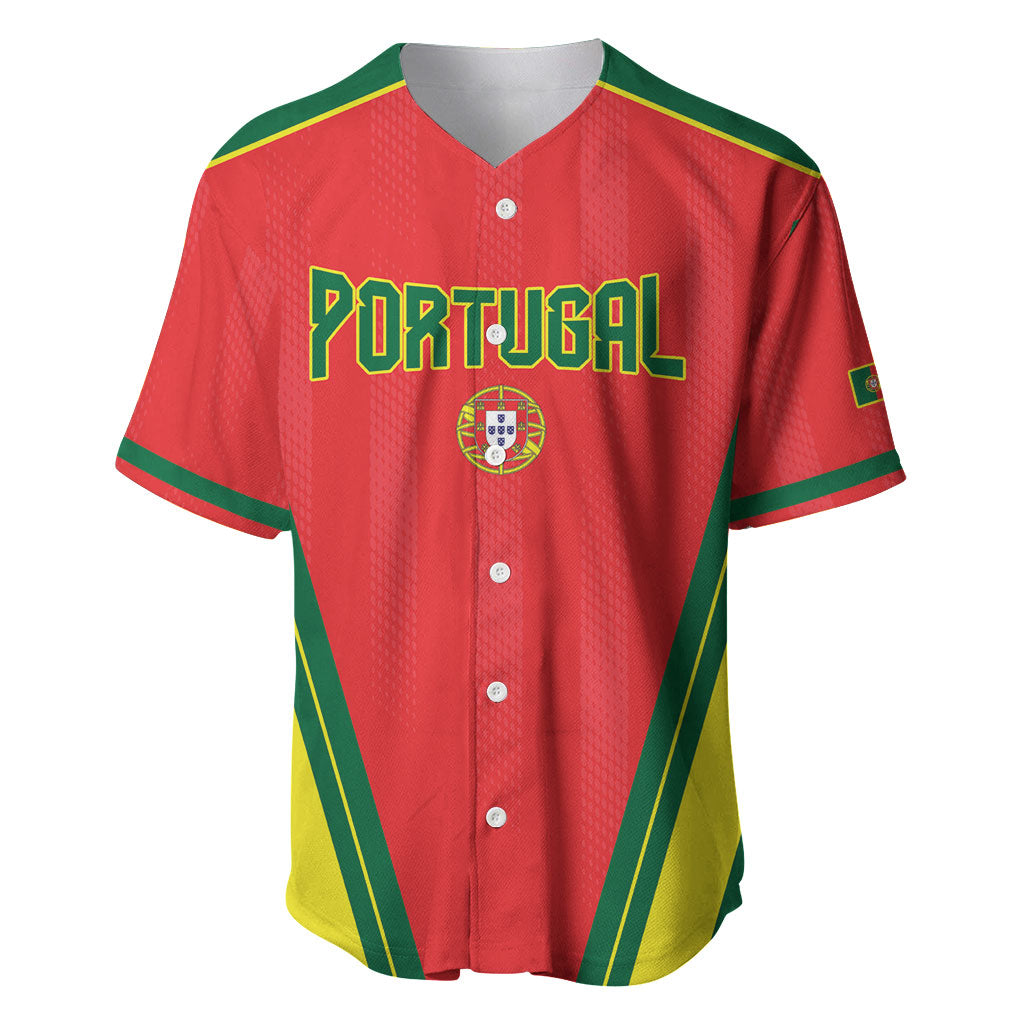 Custom Portugal 2026 World Football Baseball Jersey Selecao das Quinas