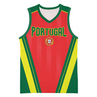 Custom Portugal 2026 World Football Basketball Jersey Selecao das Quinas