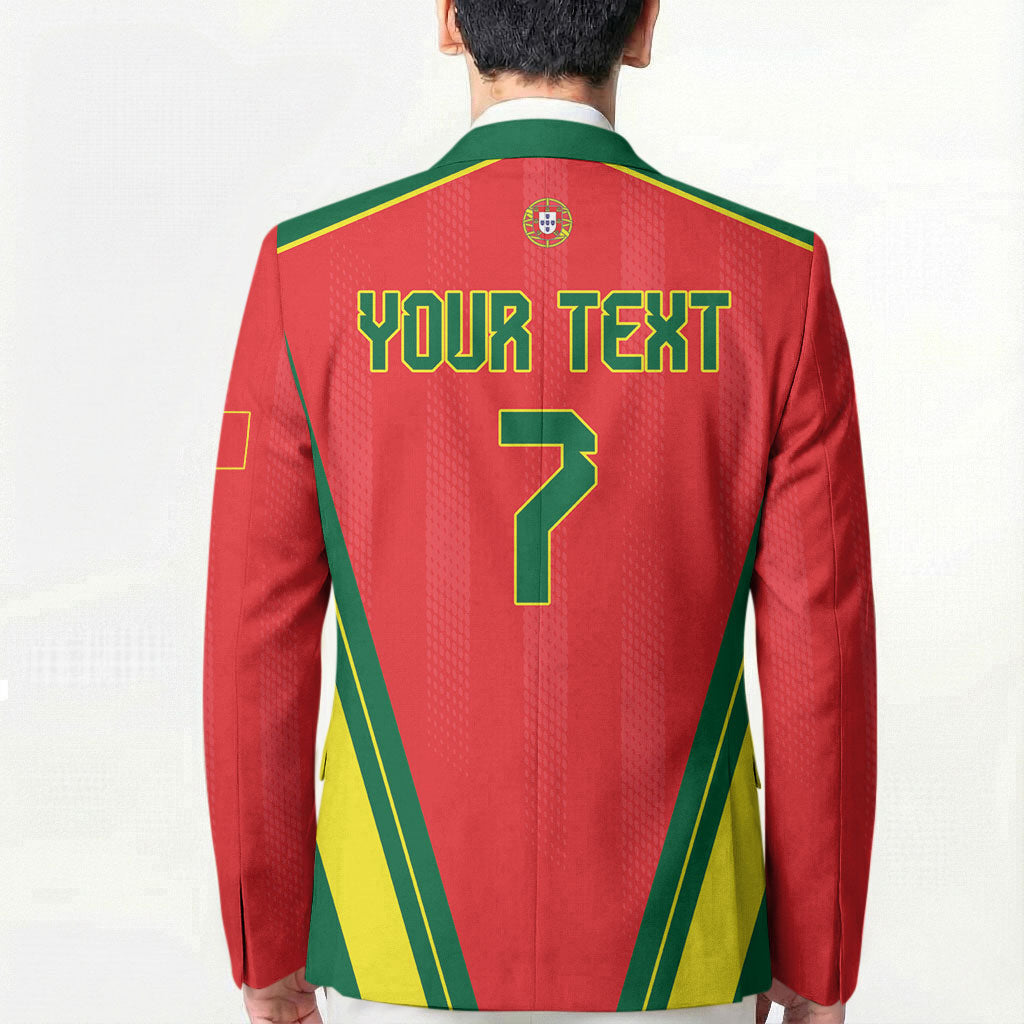 Custom Portugal 2026 World Football Blazer Selecao das Quinas