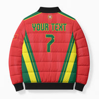 Custom Portugal 2026 World Football Bomber Puffer Jacket Selecao das Quinas