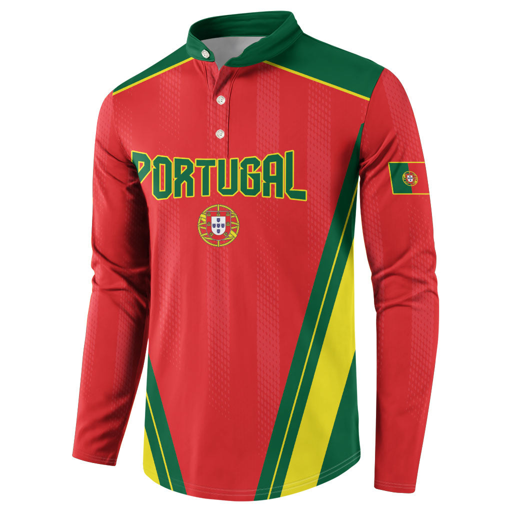 Custom Portugal 2026 World Football Button Sweatshirt Selecao das Quinas