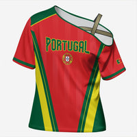 Custom Portugal 2026 World Football Cross Shoulder Shirt Selecao das Quinas