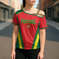 Custom Portugal 2026 World Football Cross Shoulder Shirt Selecao das Quinas