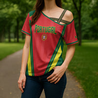 Custom Portugal 2026 World Football Cross Shoulder Shirt Selecao das Quinas
