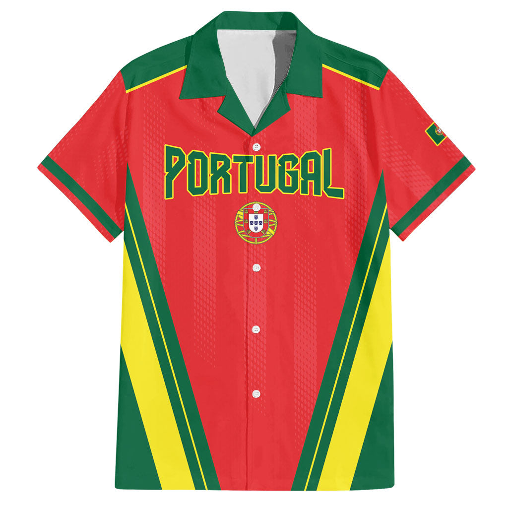 Custom Portugal 2026 World Football Hawaiian Shirt Selecao das Quinas