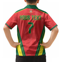 Custom Portugal 2026 World Football Kid Hawaiian Shirt Selecao das Quinas LT01