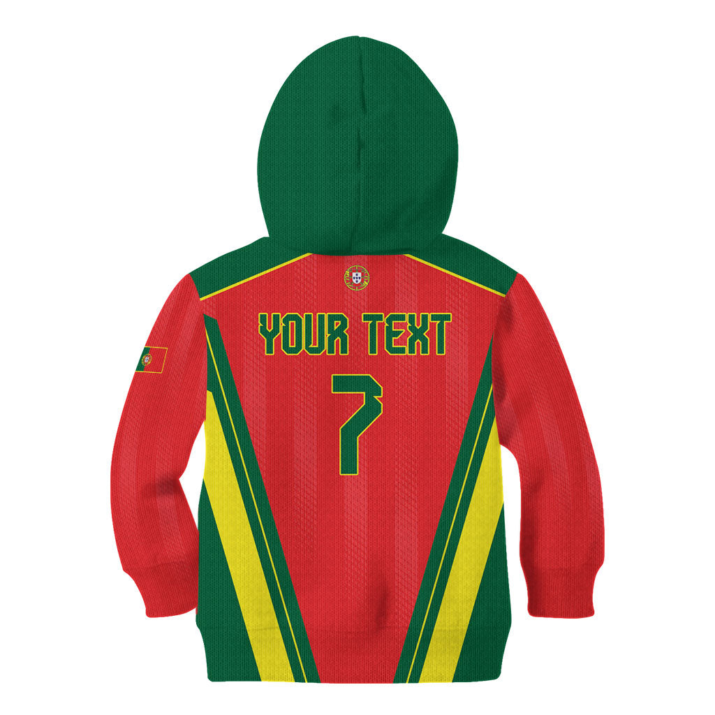 Custom Portugal 2026 World Football Kid Hoodie Selecao das Quinas