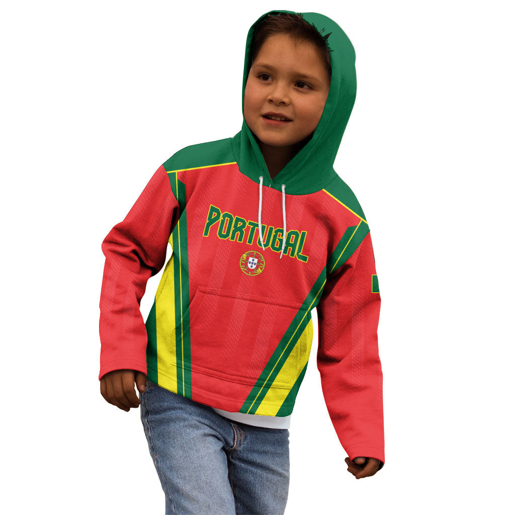 Custom Portugal 2026 World Football Kid Hoodie Selecao das Quinas