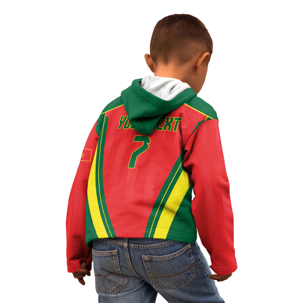 Custom Portugal 2026 World Football Kid Hoodie Selecao das Quinas