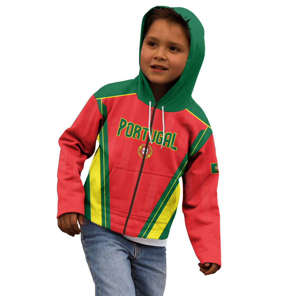 Custom Portugal 2026 World Football Kid Hoodie Selecao das Quinas