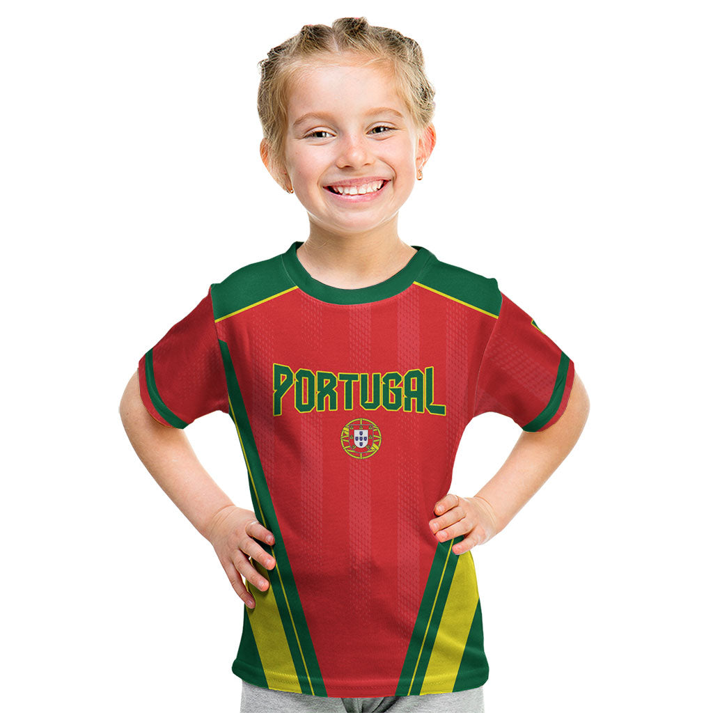 Custom Portugal 2026 World Football Kid T Shirt Selecao das Quinas