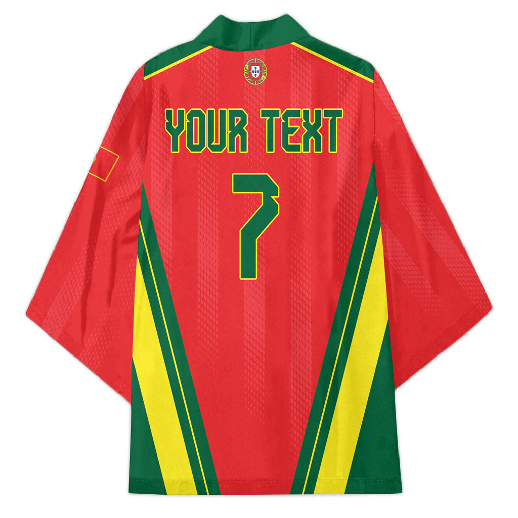 Custom Portugal 2026 World Football Kimono Selecao das Quinas