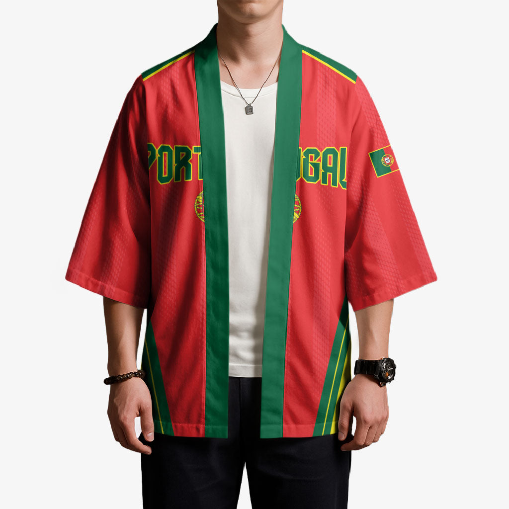 Custom Portugal 2026 World Football Kimono Selecao das Quinas