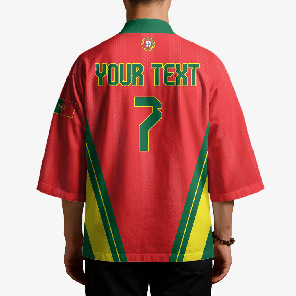 Custom Portugal 2026 World Football Kimono Selecao das Quinas