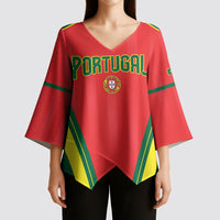 Custom Portugal 2026 World Football Kimono Sleeve Blouse Selecao das Quinas