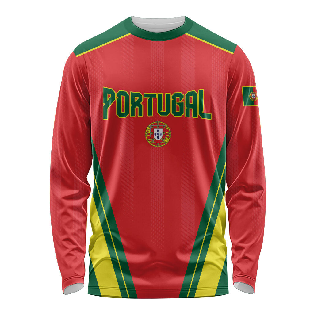 Custom Portugal 2026 World Football Long Sleeve Shirt Selecao das Quinas