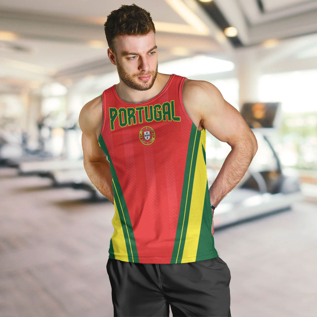 Custom Portugal 2026 World Football Men Tank Top Selecao das Quinas