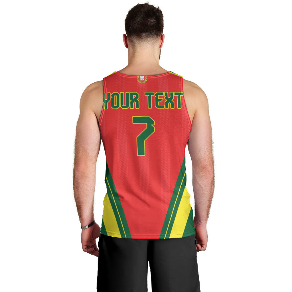 Custom Portugal 2026 World Football Men Tank Top Selecao das Quinas