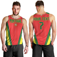 Custom Portugal 2026 World Football Men Tank Top Selecao das Quinas