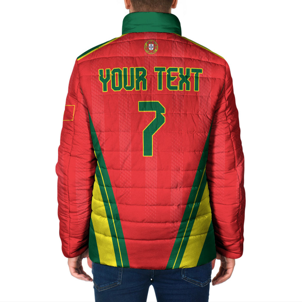 Custom Portugal 2026 World Football Padded Jacket Selecao das Quinas