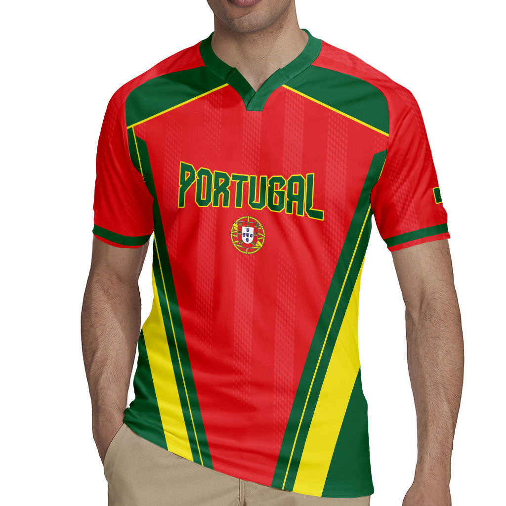 Custom Portugal 2026 World Football Rugby Jersey Selecao das Quinas