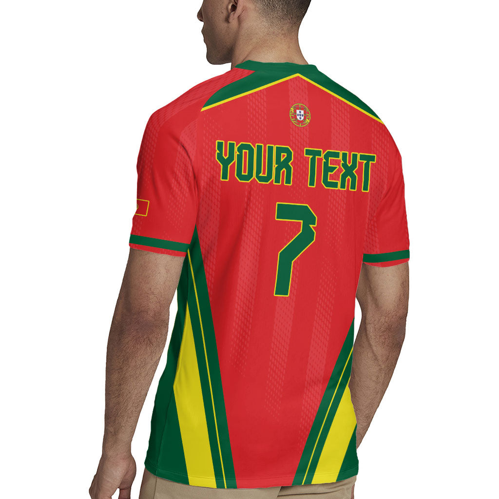 Custom Portugal 2026 World Football Rugby Jersey Selecao das Quinas