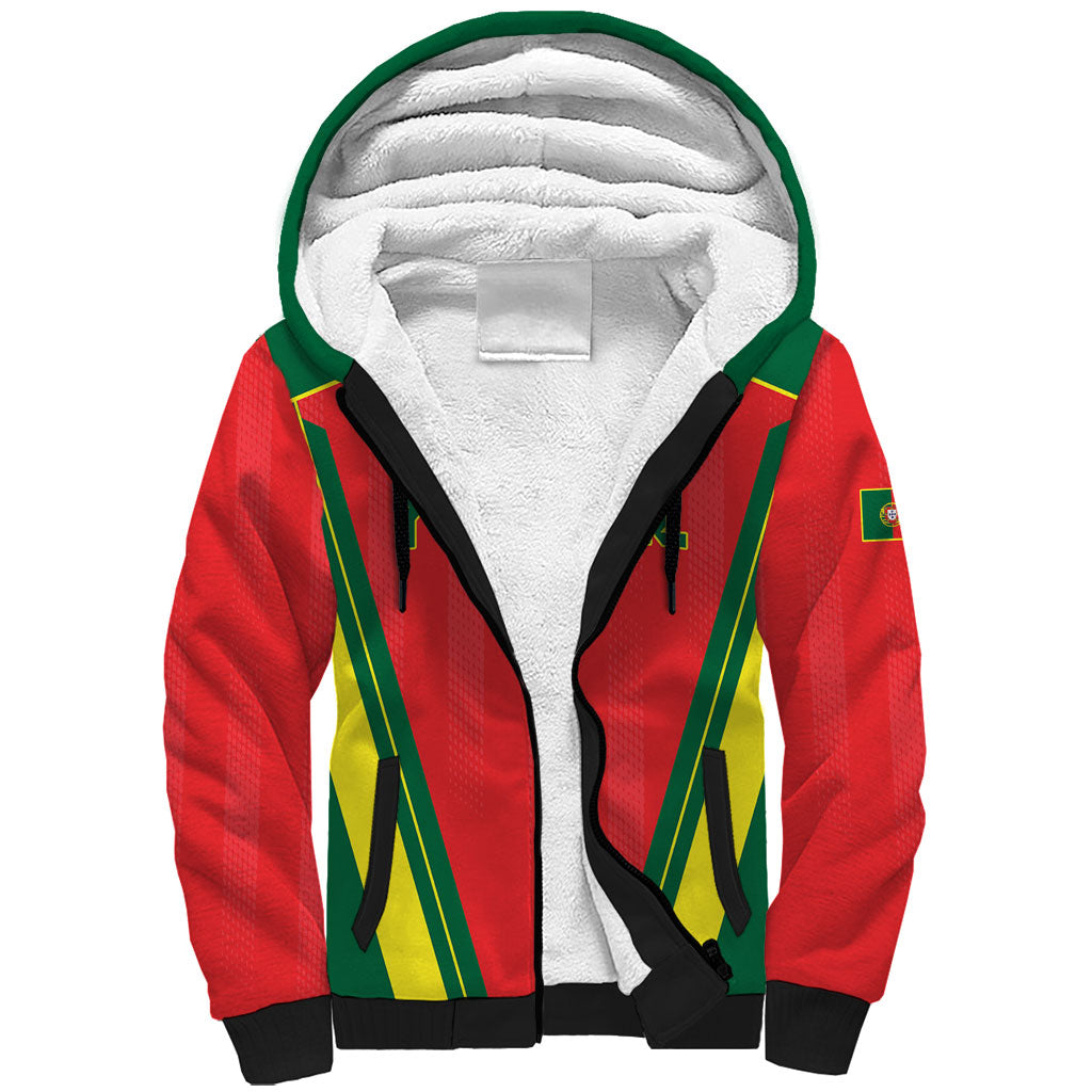Custom Portugal 2026 World Football Sherpa Hoodie Selecao das Quinas