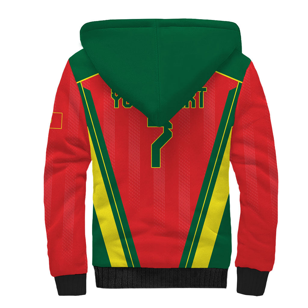 Custom Portugal 2026 World Football Sherpa Hoodie Selecao das Quinas